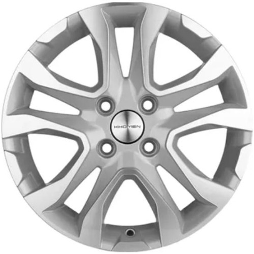 Диски Khomen KHW 1503 6x15 4*100 ET46 DIA54.1 F-Silver-FP Литой купить с бесплатной доставкой в пункты выдачи в Петербурге